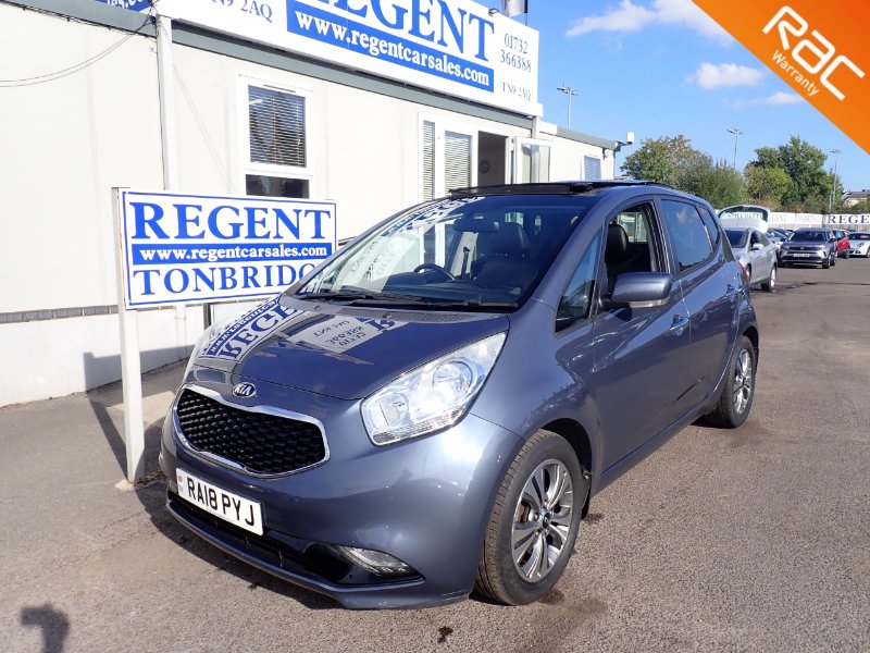 Blue 2018 Kia Venga 1.6 CRDi 4 MPV 5dr Diesel Manual Euro 6 s/s 114 bhp in Tonbridge