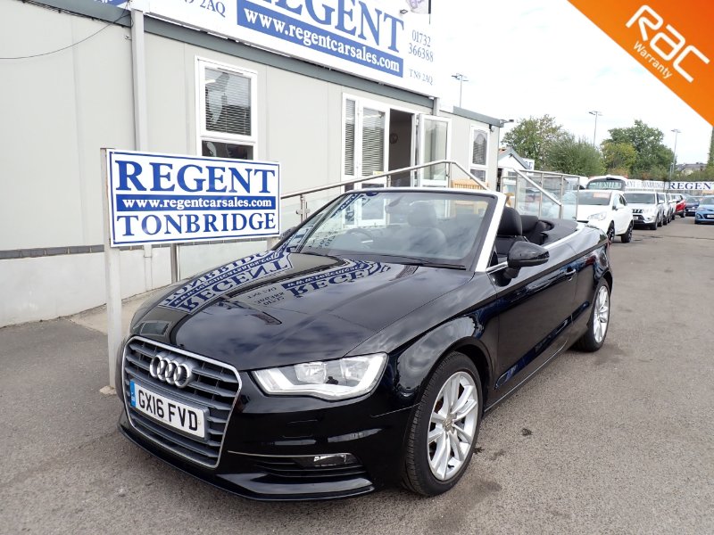 2016 Audi A3 Cabriolet Convertible 2.0 TDI Sport Convertible 2dr Diesel Manual Euro 6 s/s Nav 150 ps