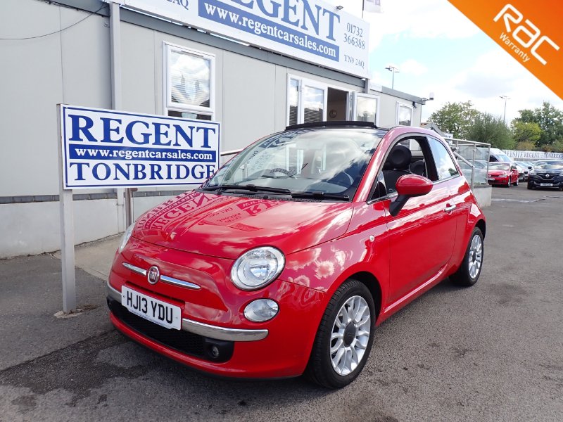 2013 Fiat 500c 0.9 TwinAir Lounge Convertible 2dr Petrol Manual Euro 5 s/s 85 bhp